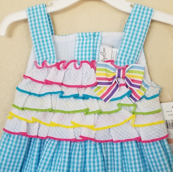 Emily Rose Seersucker Ice Cream Dress 2T - Picture 4 of 9